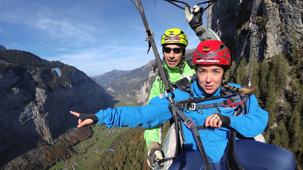 Paragliding Grindelwald ab First