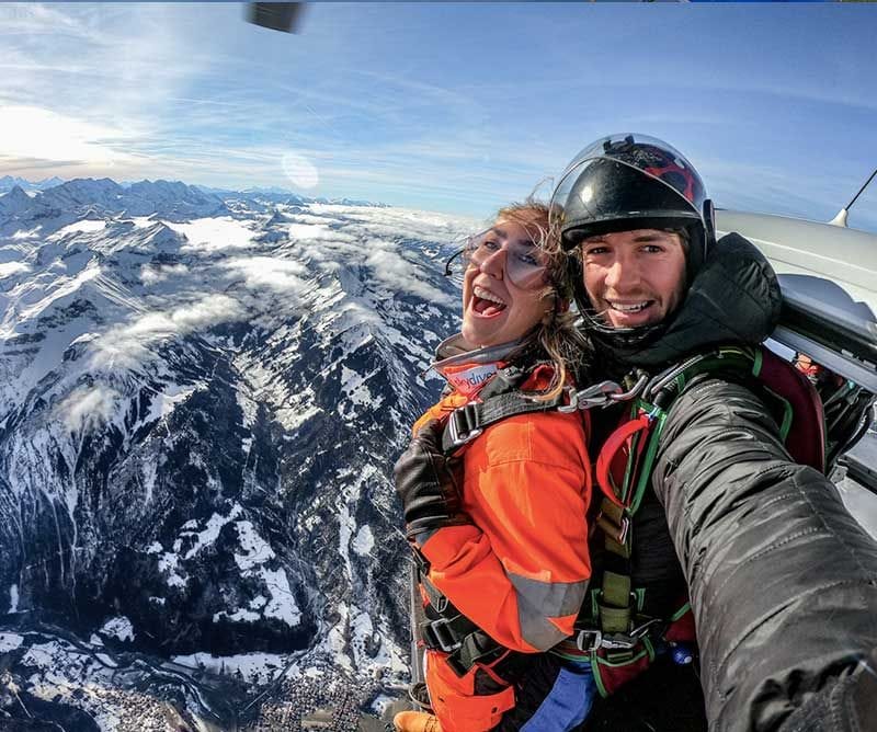 Schynige Platte Helikopter Skydive
