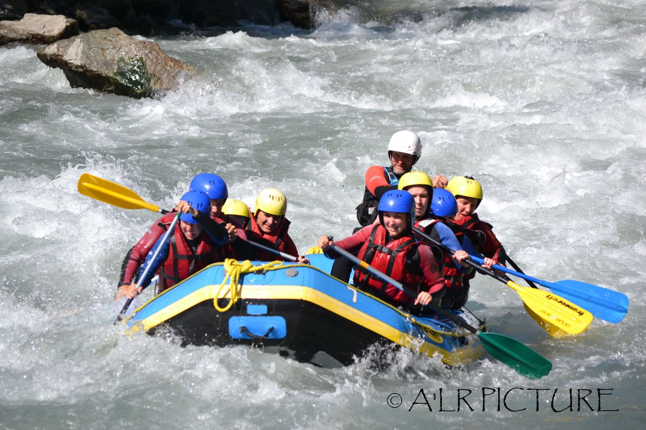 Vispa Rafting im Wallis