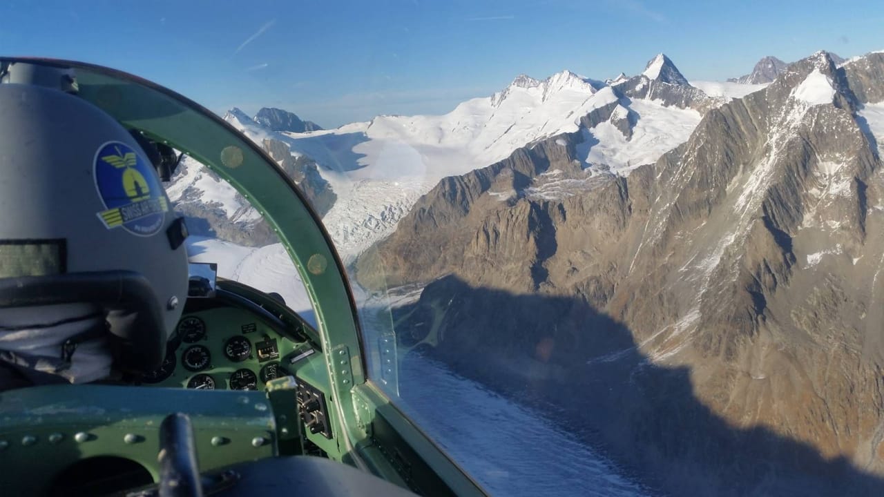 Rundflug Locarno mit Pilatus PC7 Kleinflugzeug