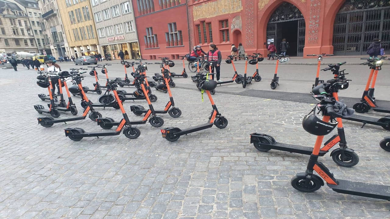 Basel E-Scooter Guided Tour