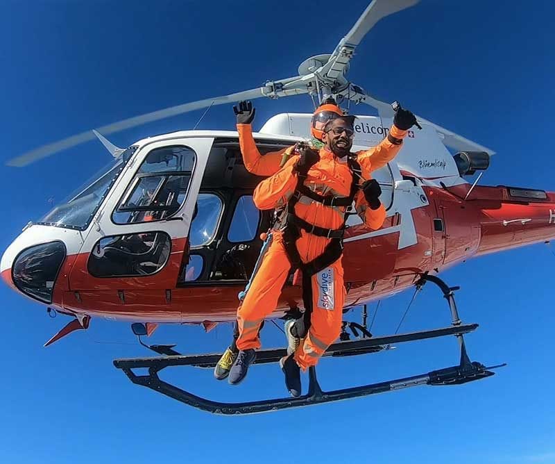 Eiger Jump Grindelwald Helikopter Skydive