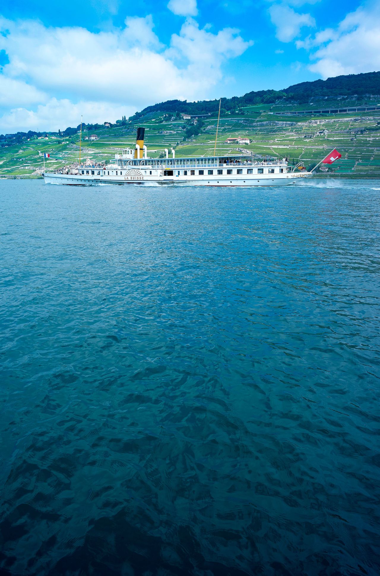 Schiffsrundfahrt Ticket ab Lausanne bis Schloss Chillon und zurück