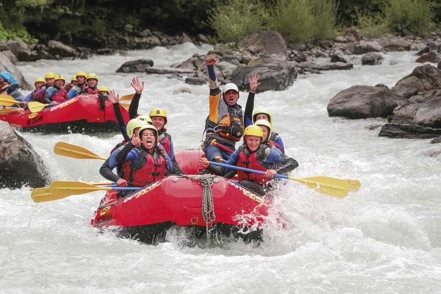 Lütschine Rafting ab Interlaken