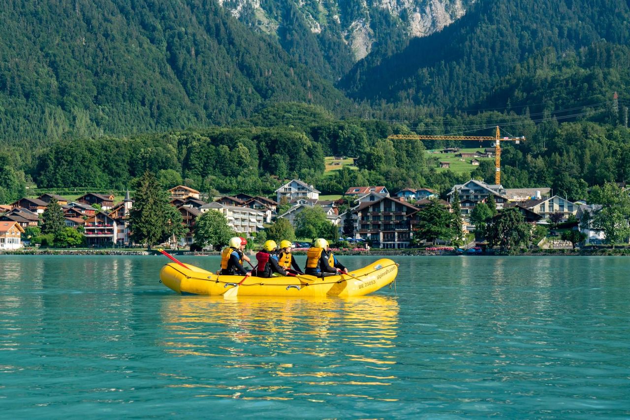 Lütschine Rafting für Familien ab Interlaken