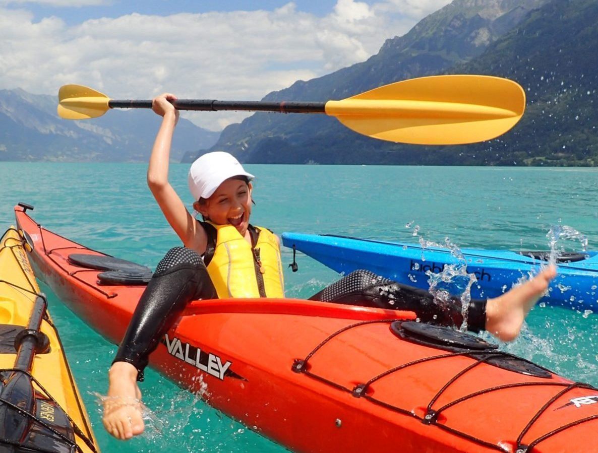 Kajak Tour für Familien auf dem Brienzersee