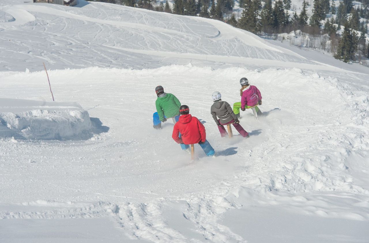 Schlittelpass Tschentenalp mit optionaler Schlittenmiete