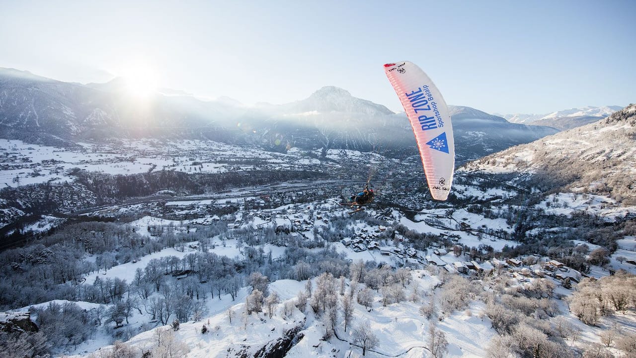 Rosswald Gleitschirmfliegen Tandem im Wallis