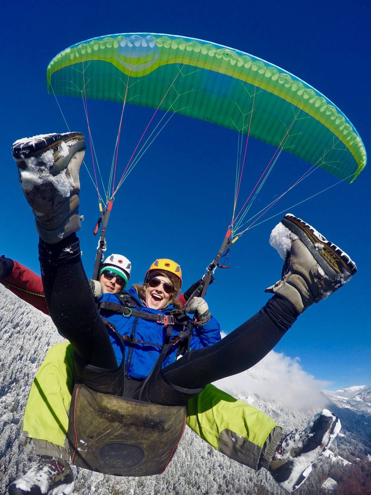Beatenberg Gleitschirmfliegen im Tandem ab Interlaken