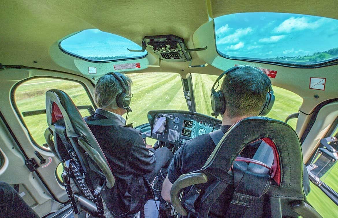 Luzern Rundflug Helikopter 20 Minuten