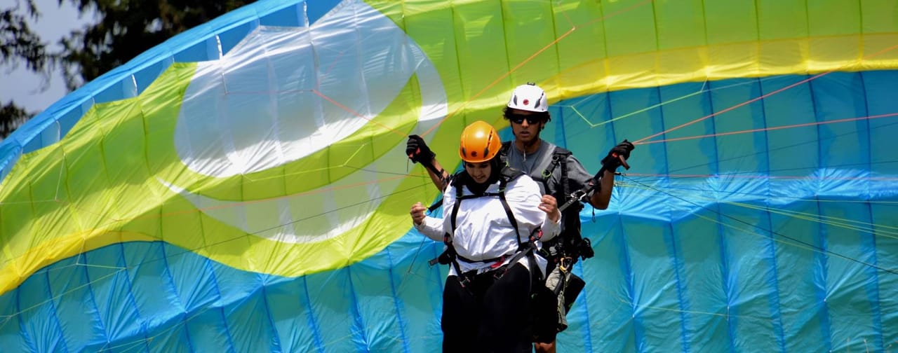 Beatenberg Gleitschirmfliegen im Tandem ab Interlaken