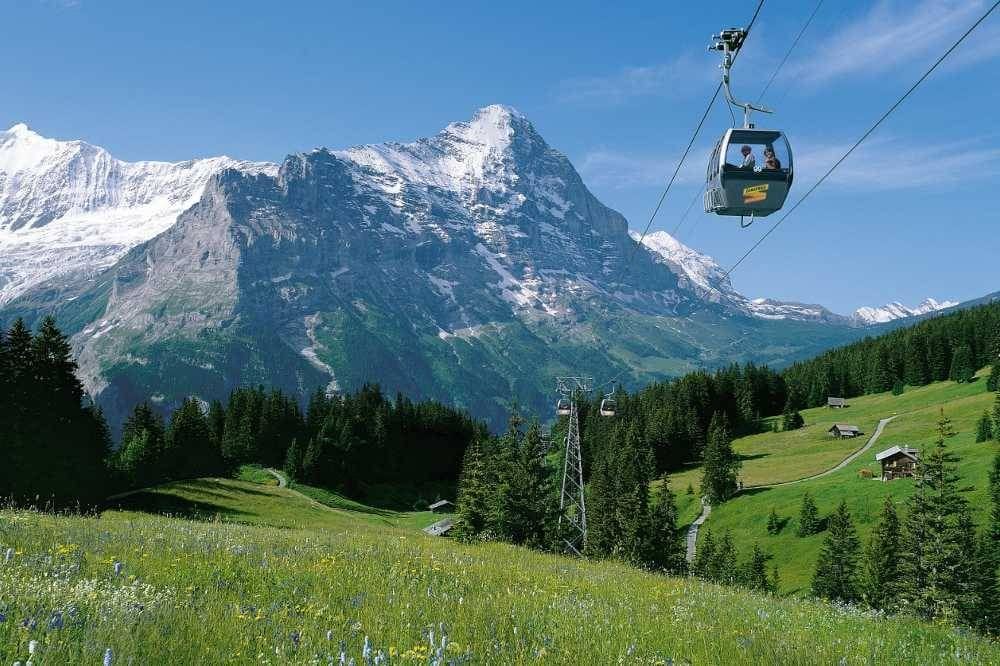 Ab Zürich: Tagestour nach Grindelwald, Interlaken und Lauterbrunnen