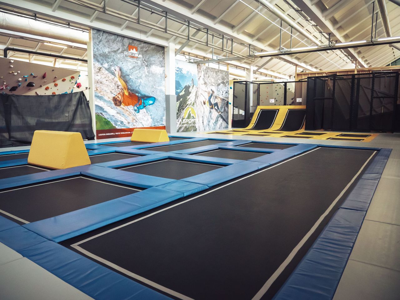 Trampoline Hall Freiruum Zug