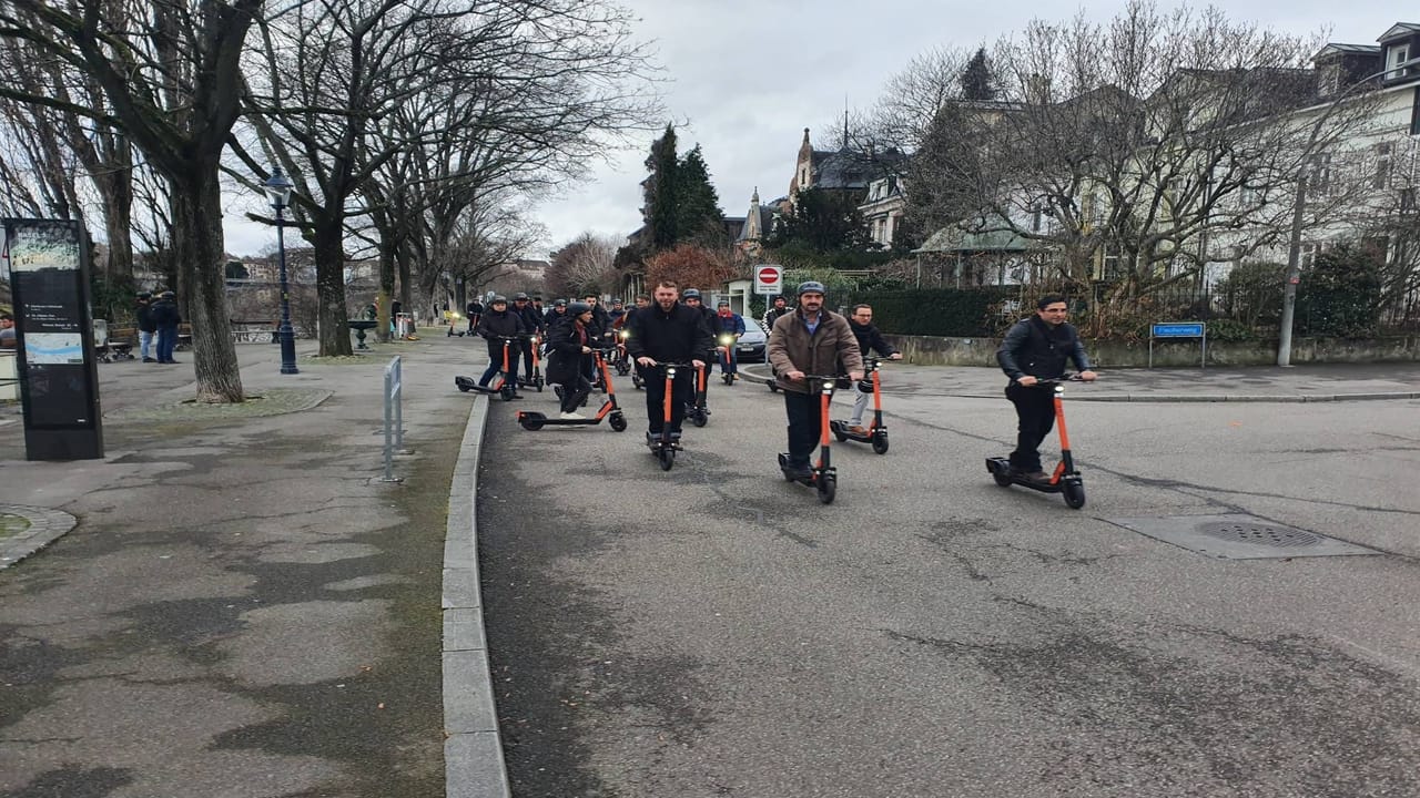 Basel E-Scooter Guided Tour