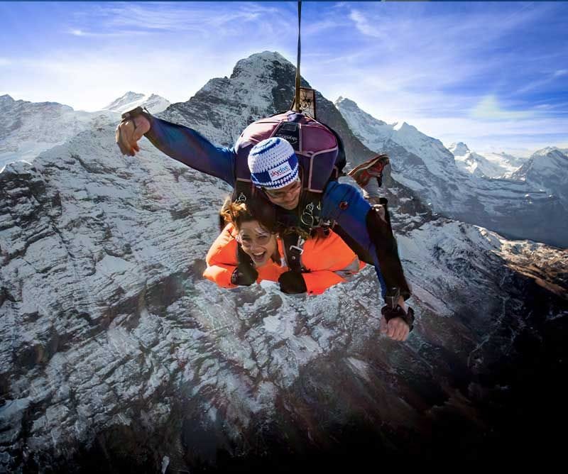 Eiger Jump Grindelwald Helikopter Skydive