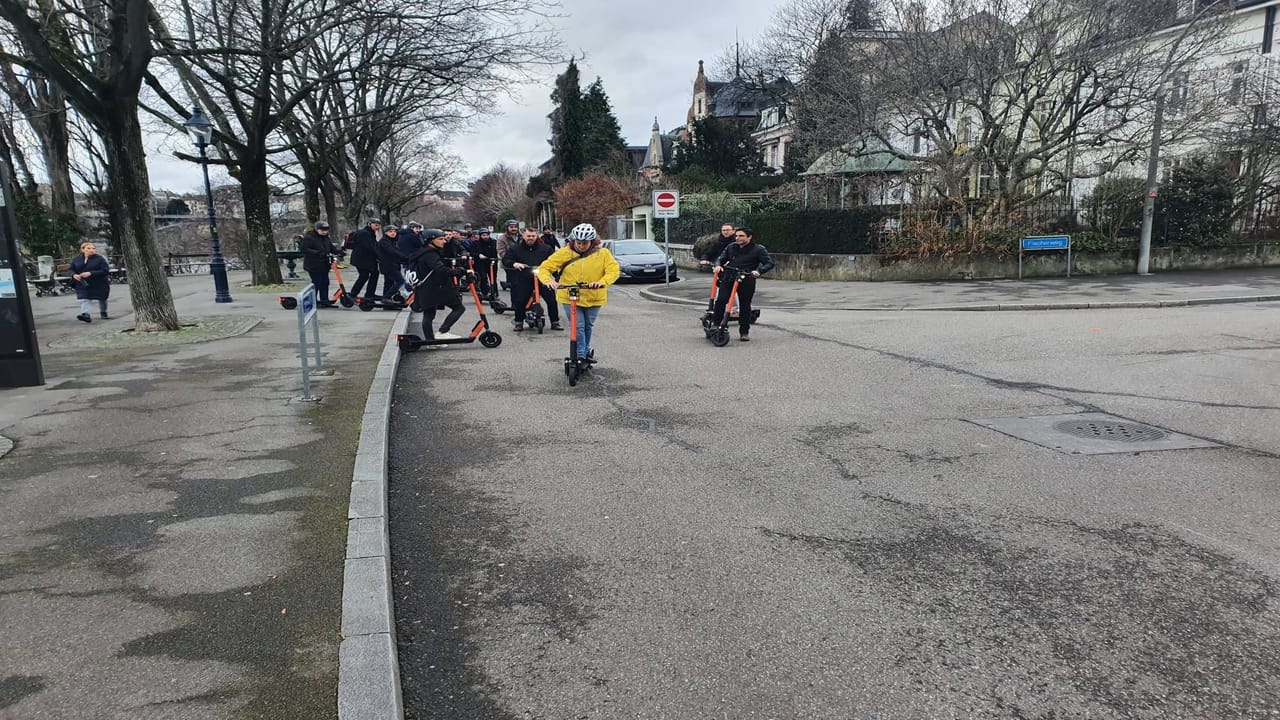 Basel E-Scooter Guided Tour