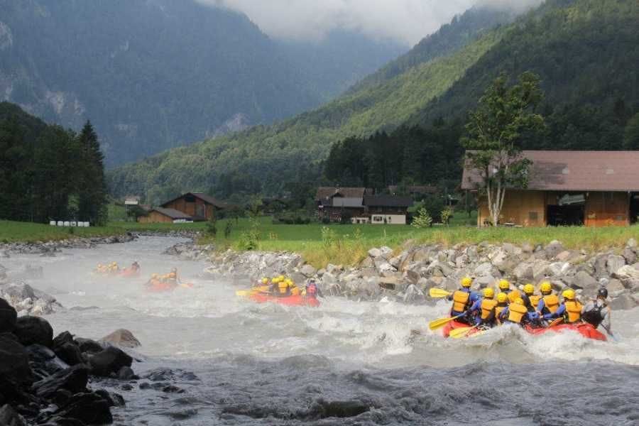 Lütschine Rafting ab Interlaken