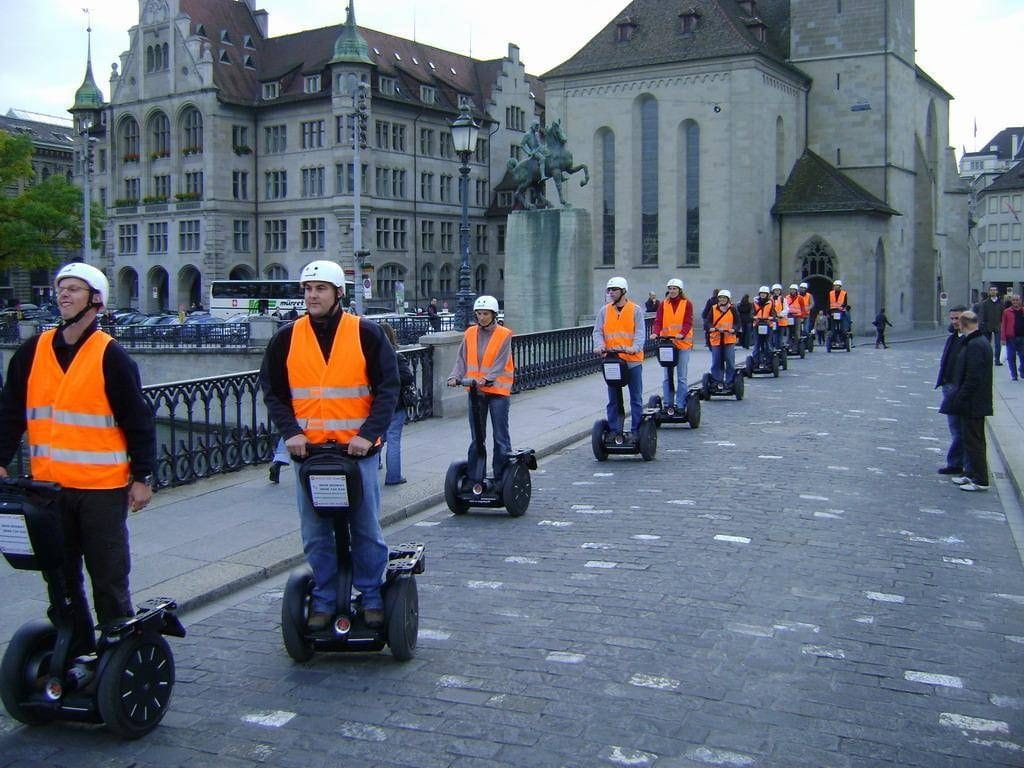 Zürich Segway geführte Tour öffentlich