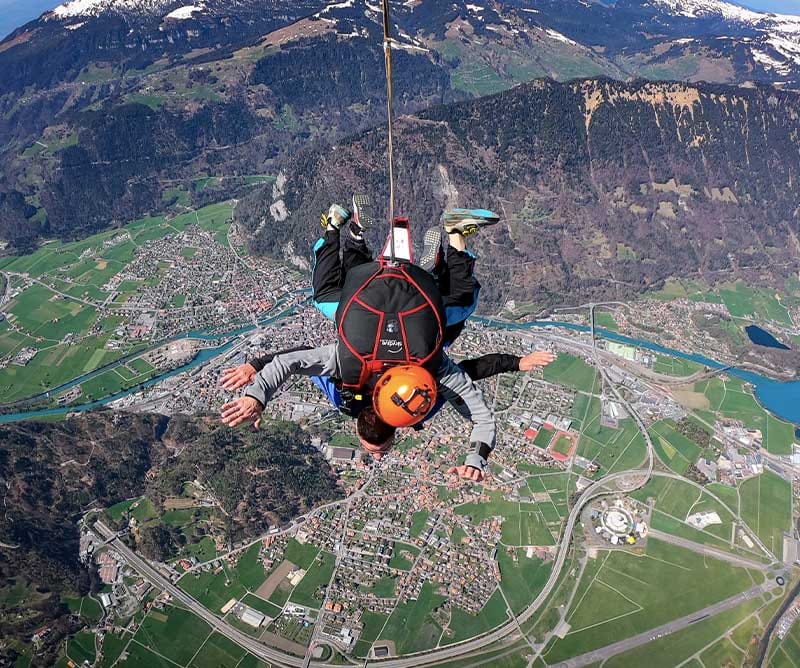 Schynige Platte Helikopter Skydive