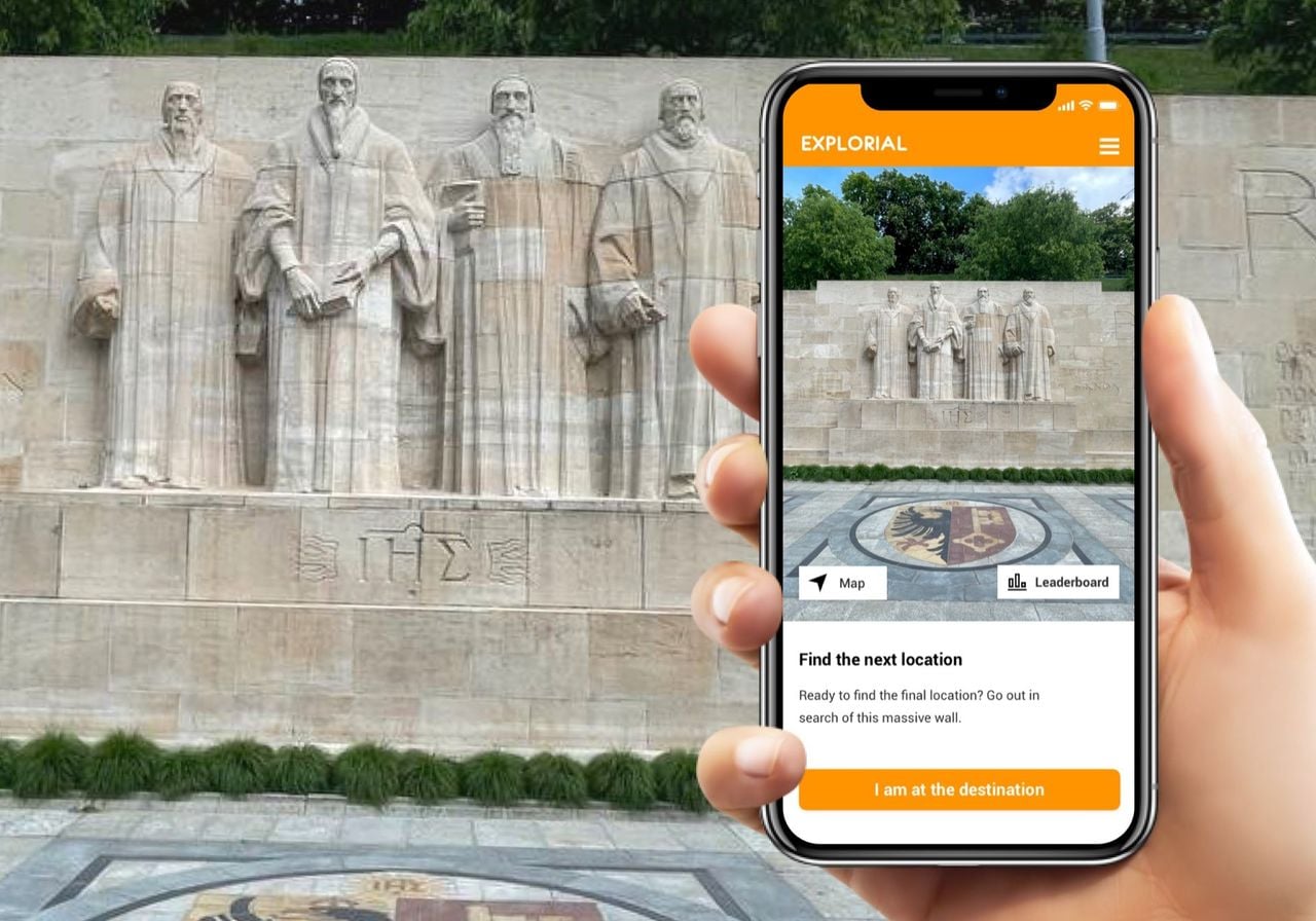 Genf (Altstadt) interaktive Schnitzeljagd mit dem Smartphone