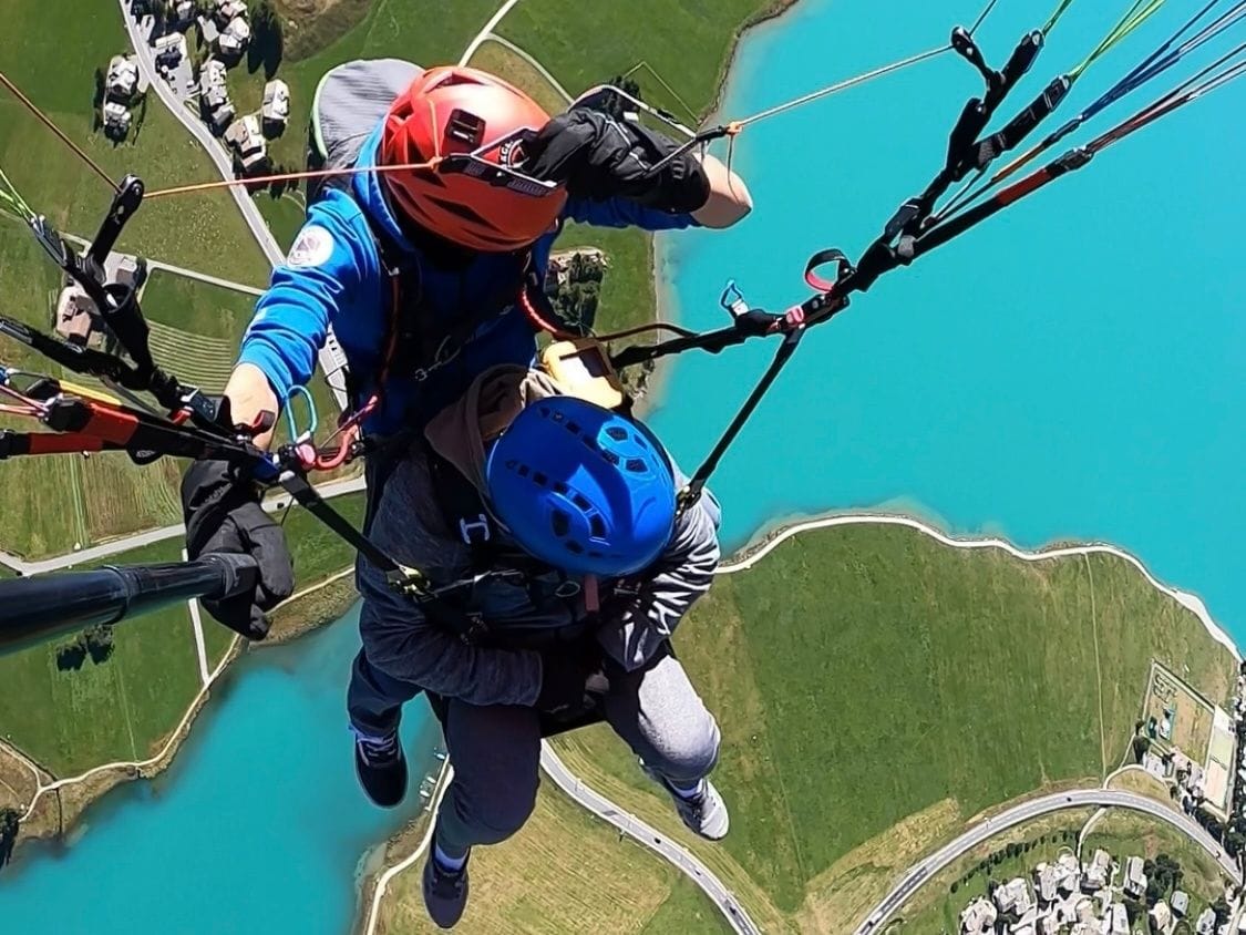 Engadin Gleitschirmfliegen mit tollen Extras