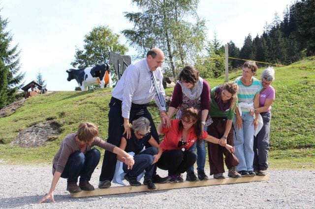 Alpenolympiade Mietparcours für Gruppen
