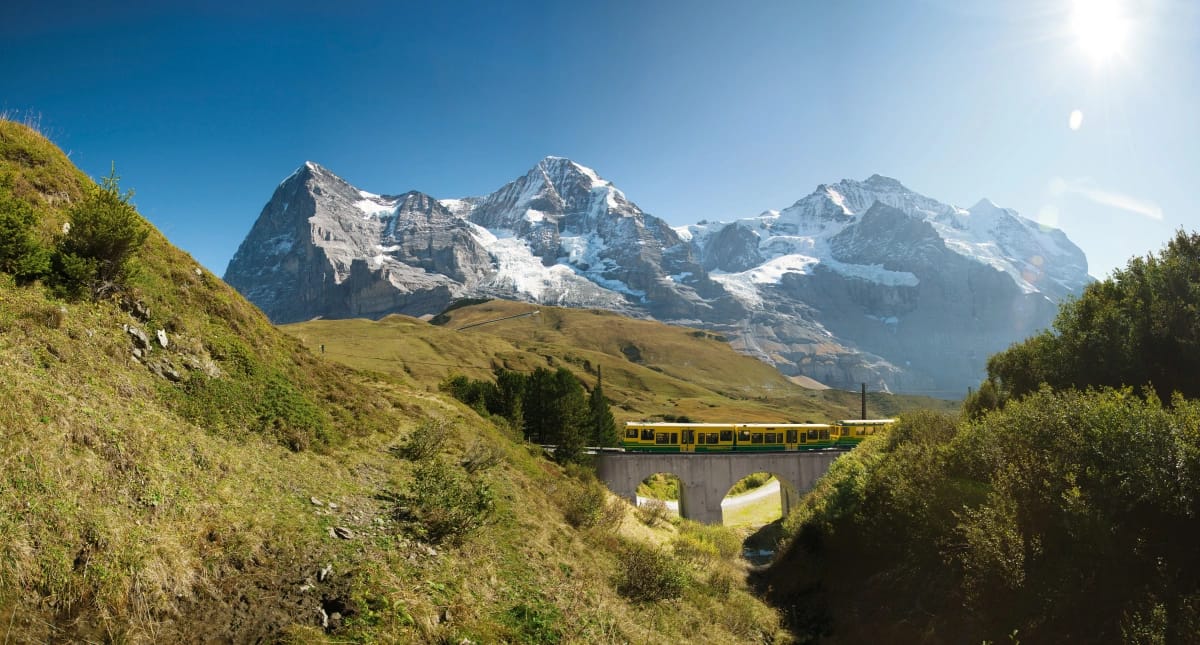 Wanderticket Wengen - Kleine Scheidegg mit der Wengernalpbahn