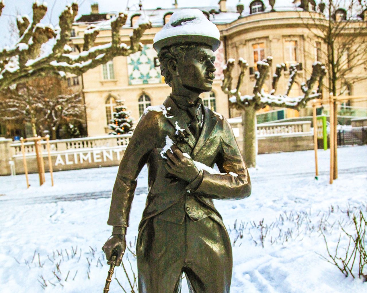 Ab Genf: Winter Tour Chaplin, Montreux und Chillon