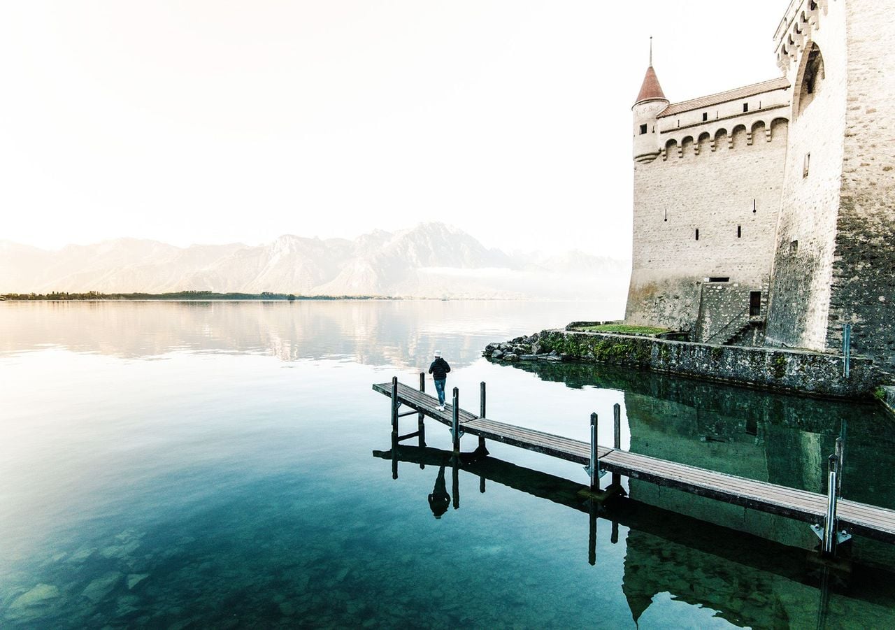 Ab Genf: Winter Tour Chaplin, Montreux und Chillon