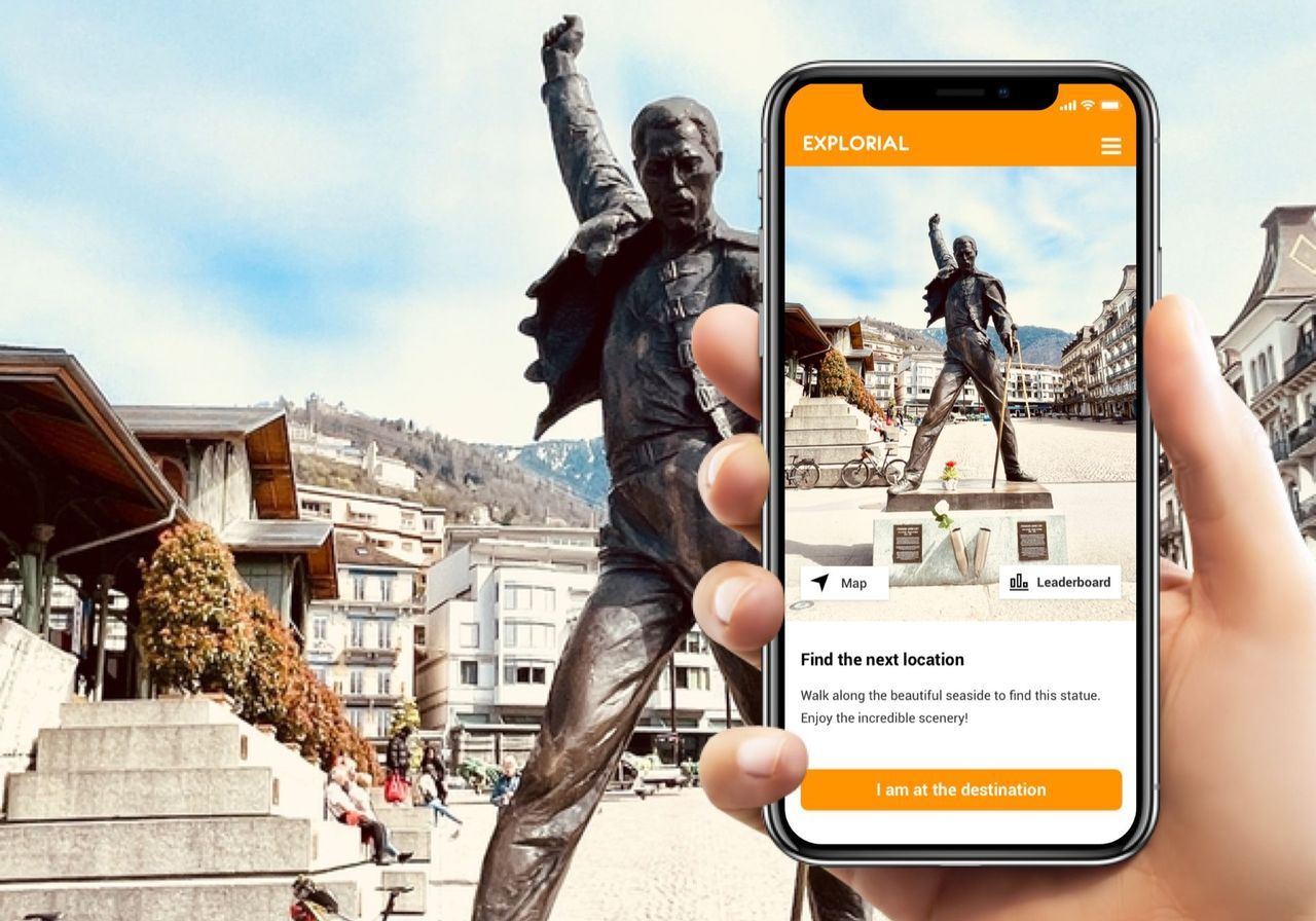Montreux  interaktive Schnitzeljagd mit dem Smartphone