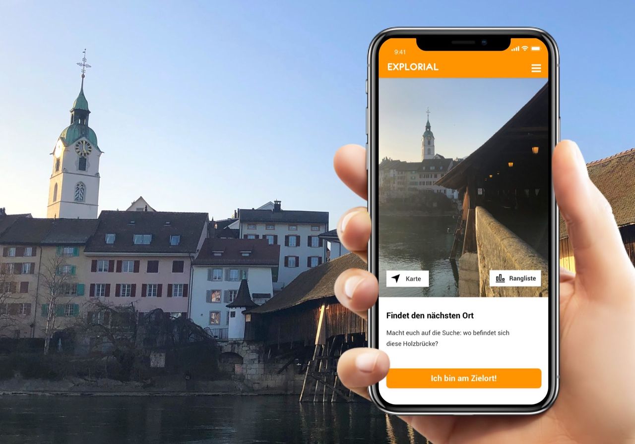 Olten interaktive Schnitzeljagd mit dem Smartphone