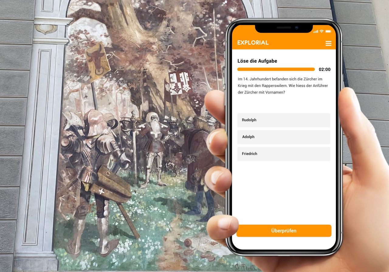 Rapperswil interaktive Schnitzeljagd mit dem Smartphone