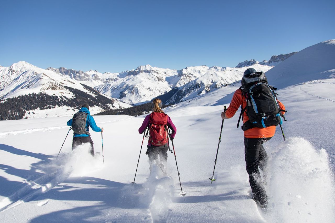 Schneeschuhwandern Tagestour ab St. Antönien im Prättigau