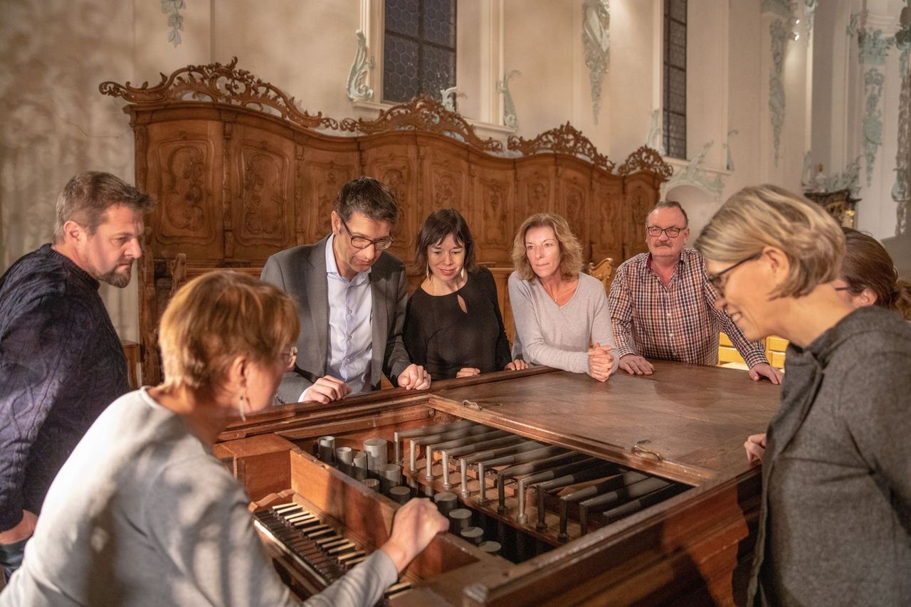 Organ St. Martin's Church guided city tour Rheinfelden