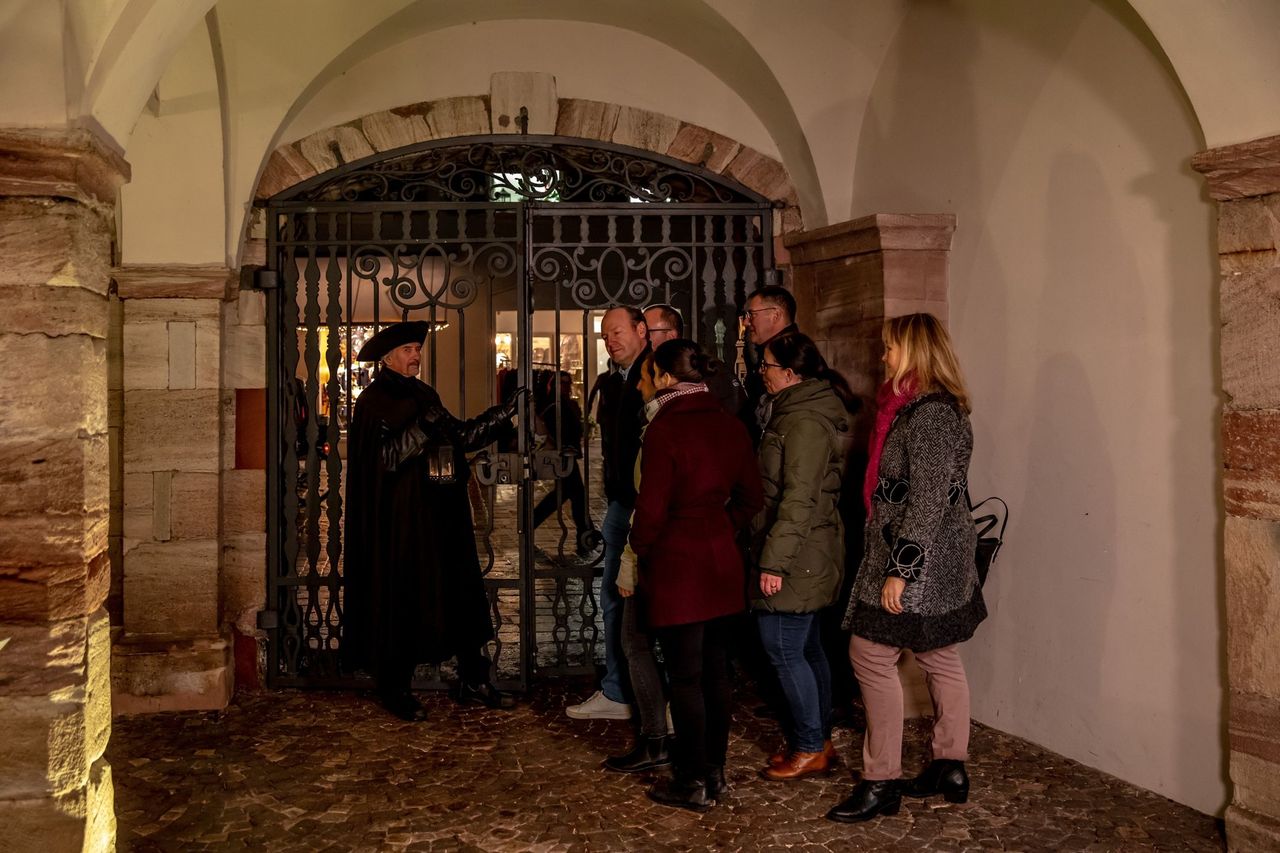 Night watchman guided city tour Rheinfelden