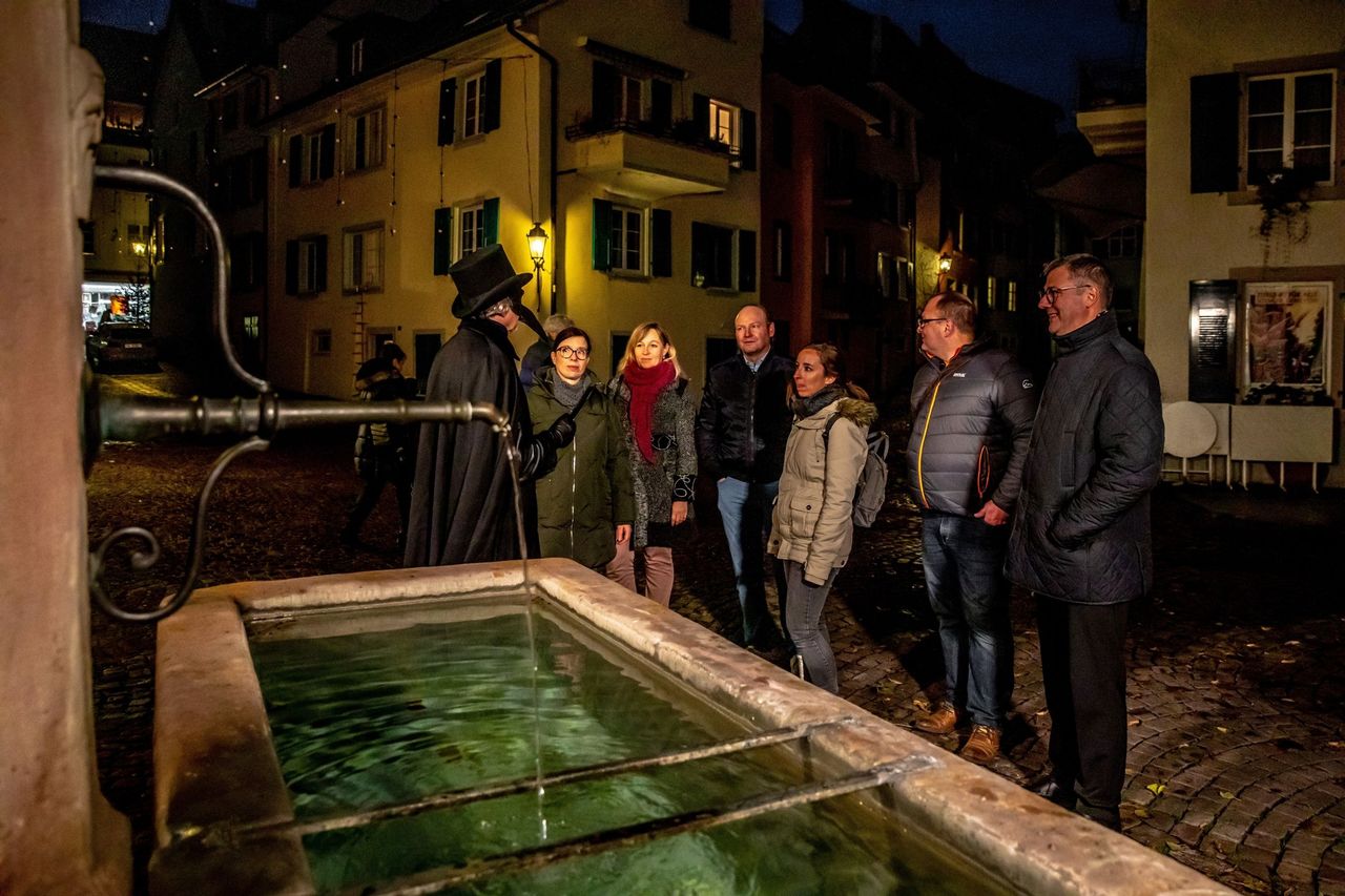 The plague guided city tour Rheinfelden
