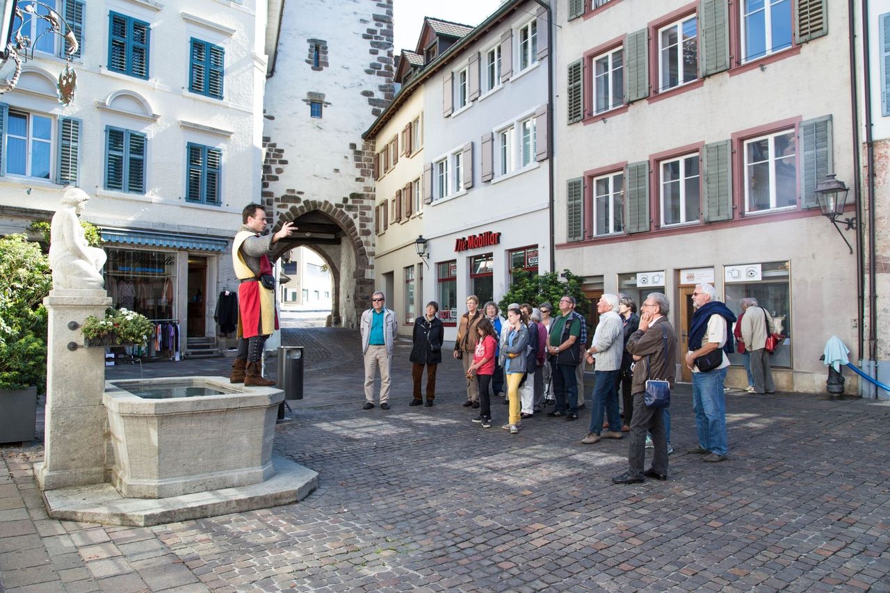 Rudolf of Rheinfelden guided city tour