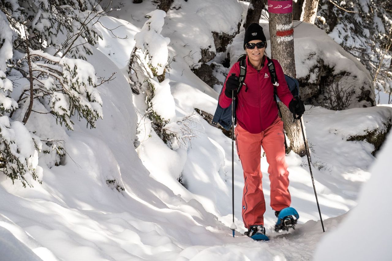 Leichte Schneeschuhtour zum Wetterhorn