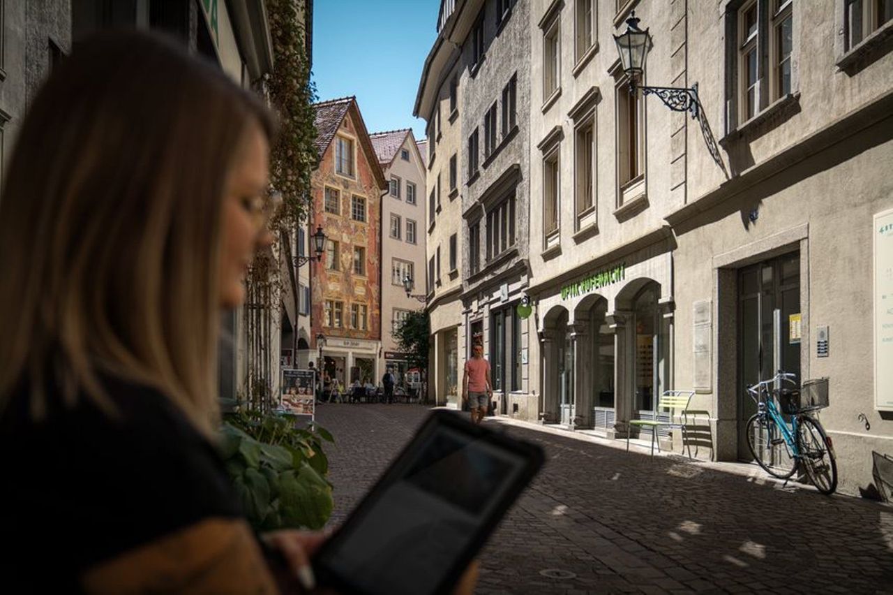 City tour self-guided City E-Guide Chur