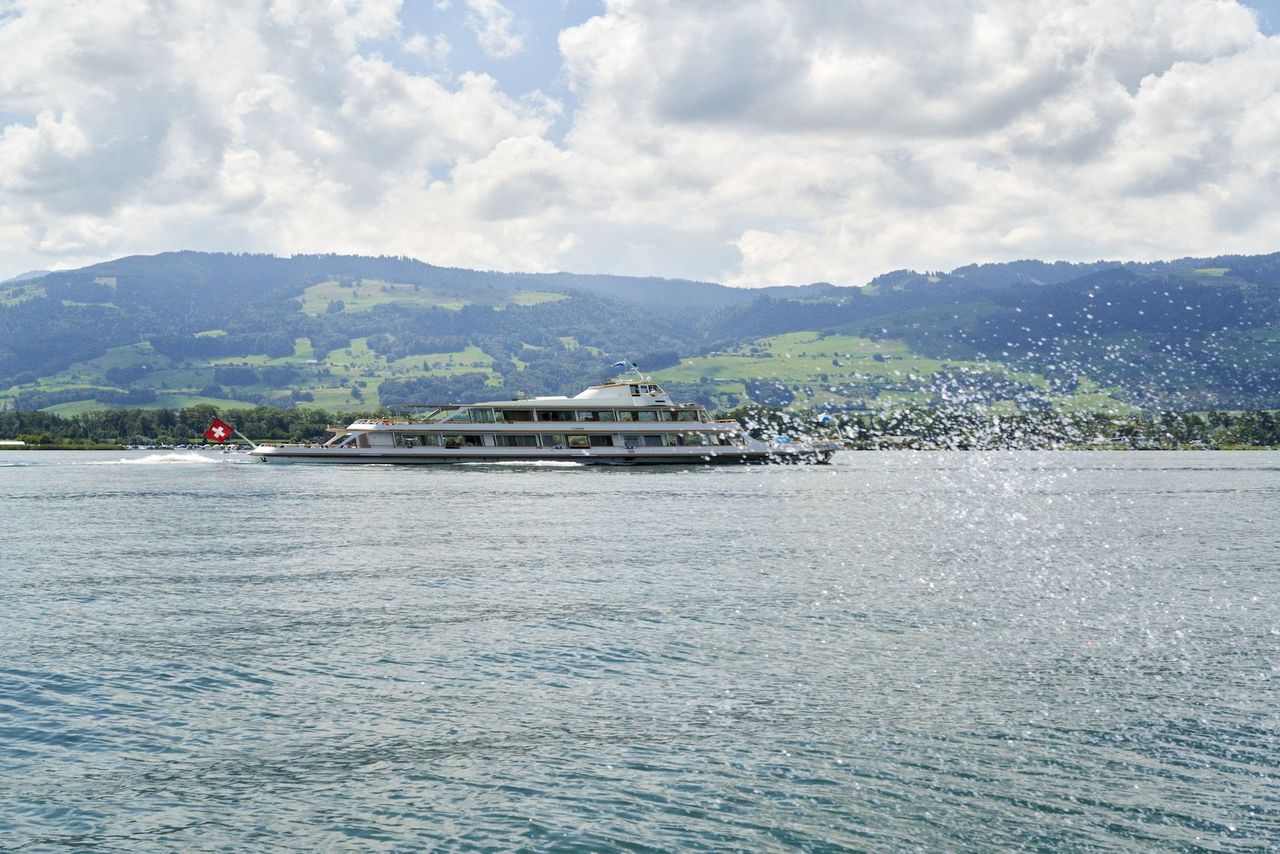  Tageskarte Zürichsee mit dem Schiff 