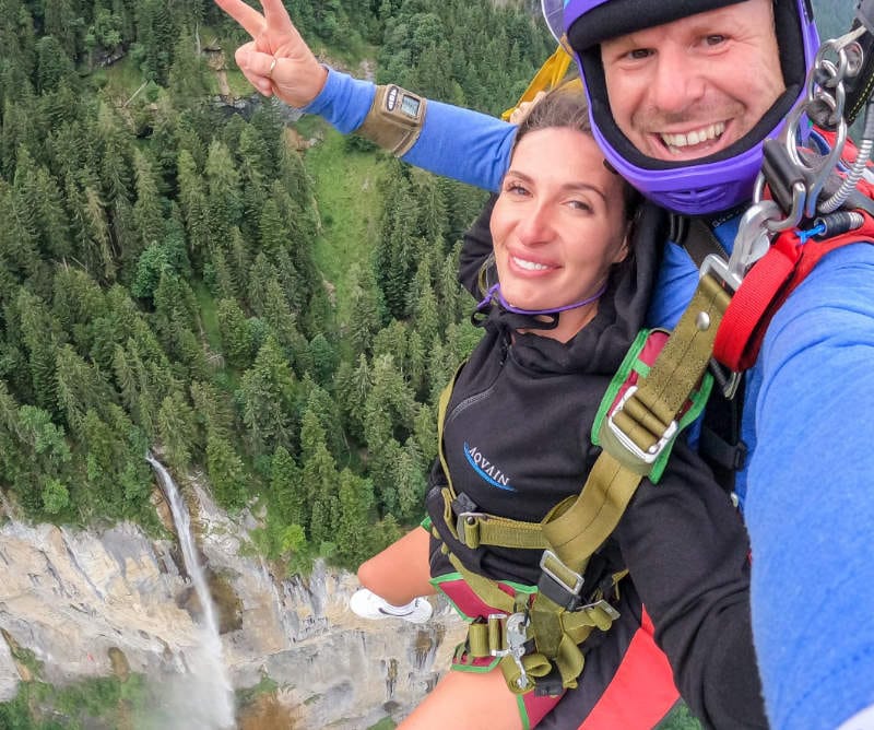 Eiger Jump Lauterbrunnen Helikopter Skydive