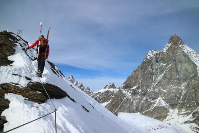 La Traversata ski tour Zermatt guided: Private or group
