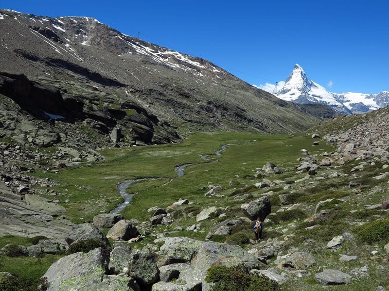 Verlorenes Tal geführte Bergtour Zermatt