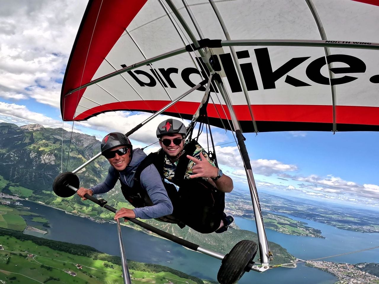 Stanserhorn Tandem Delta Flug