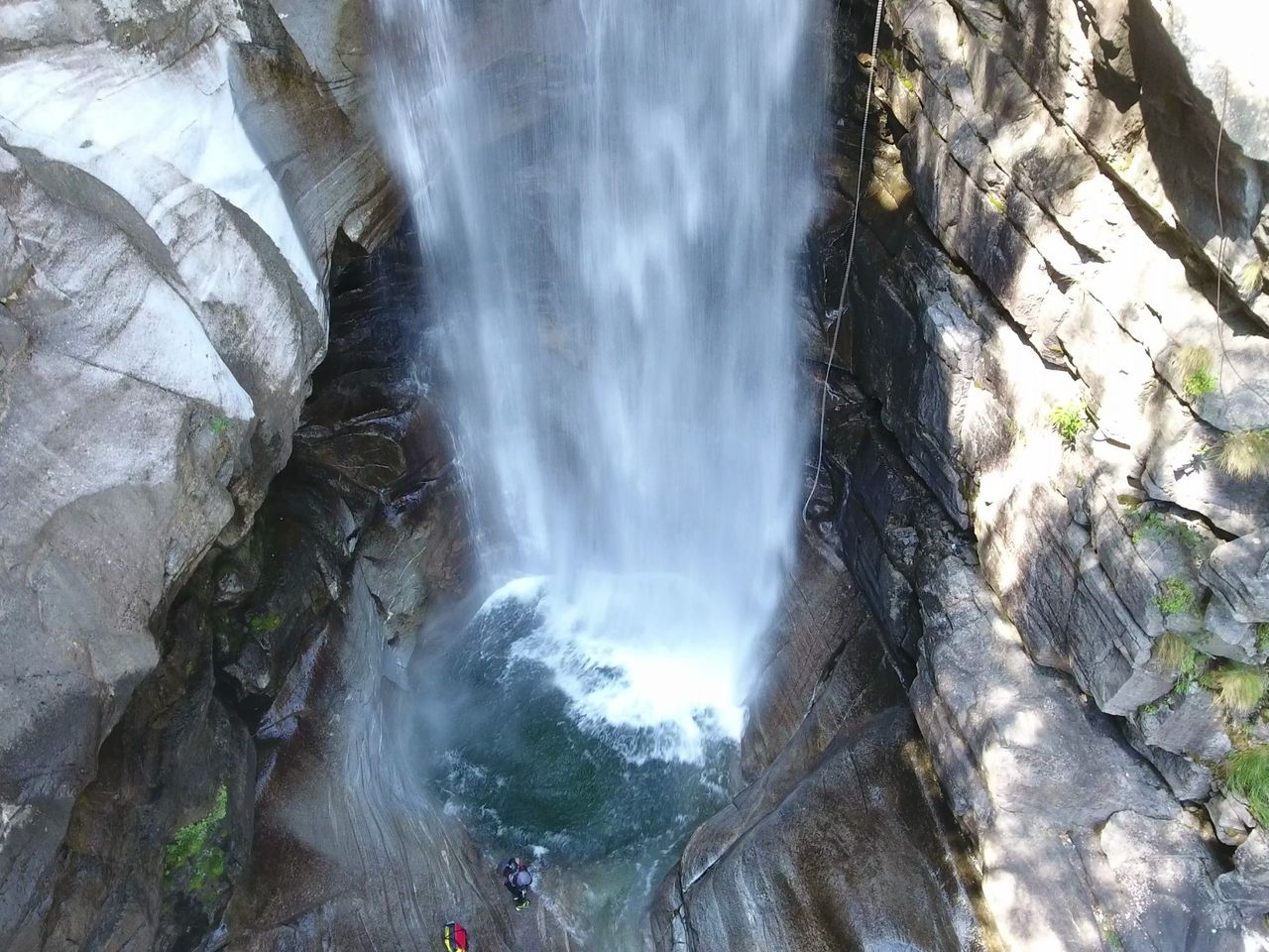 Heli Canyoning für Experten