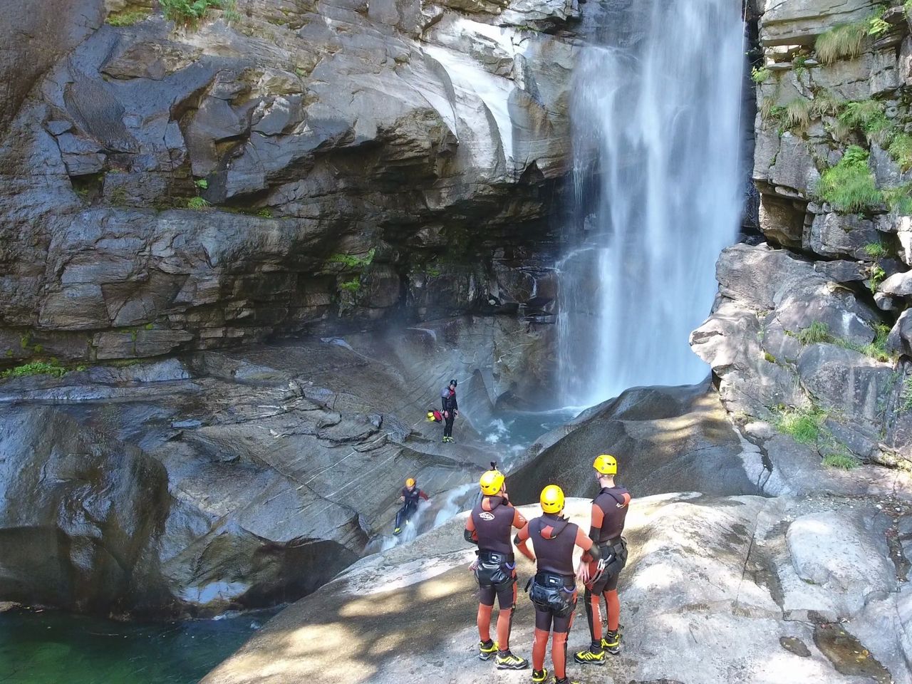 Heli Canyoning für Experten