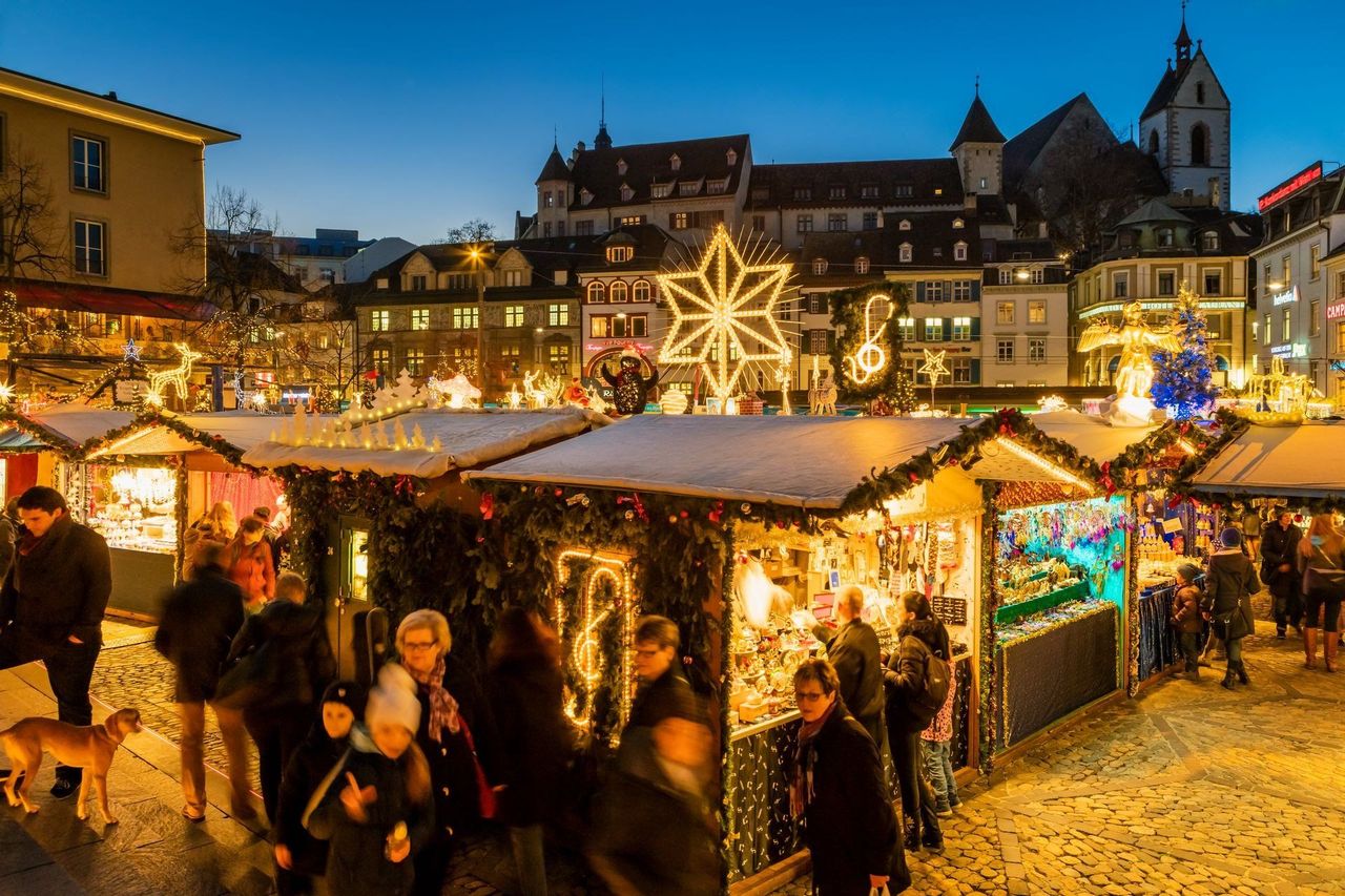City tour Basel guided Christmas magic