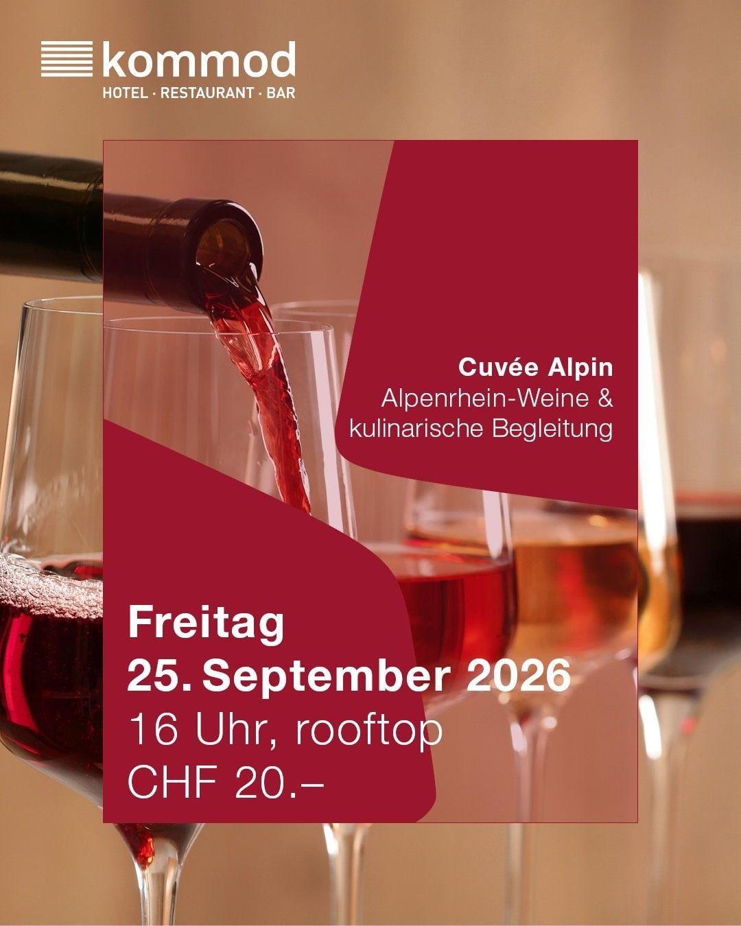 Cuvée Alpin - Die Vielfalt der Alpenrhein-Region im Glas