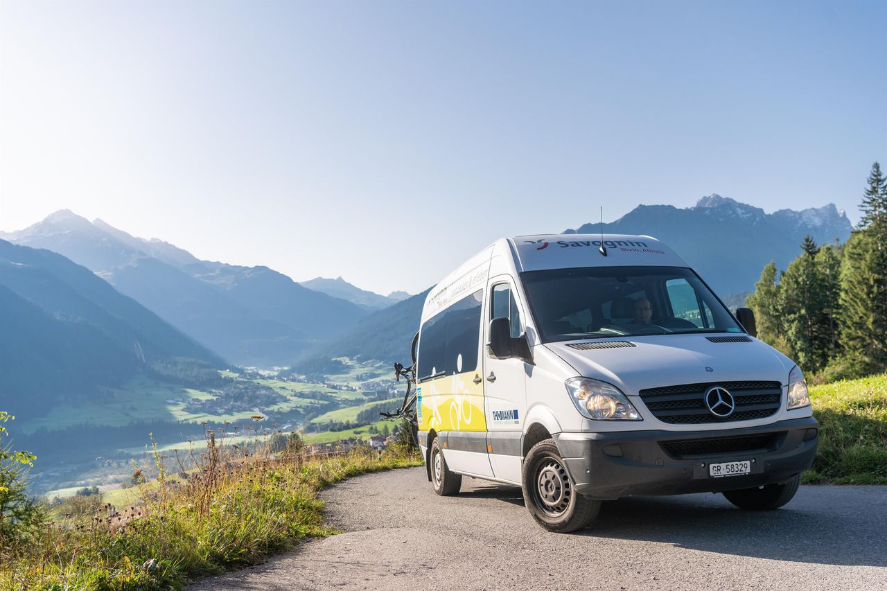 Bike- & Wanderbus Savognin – Pensa