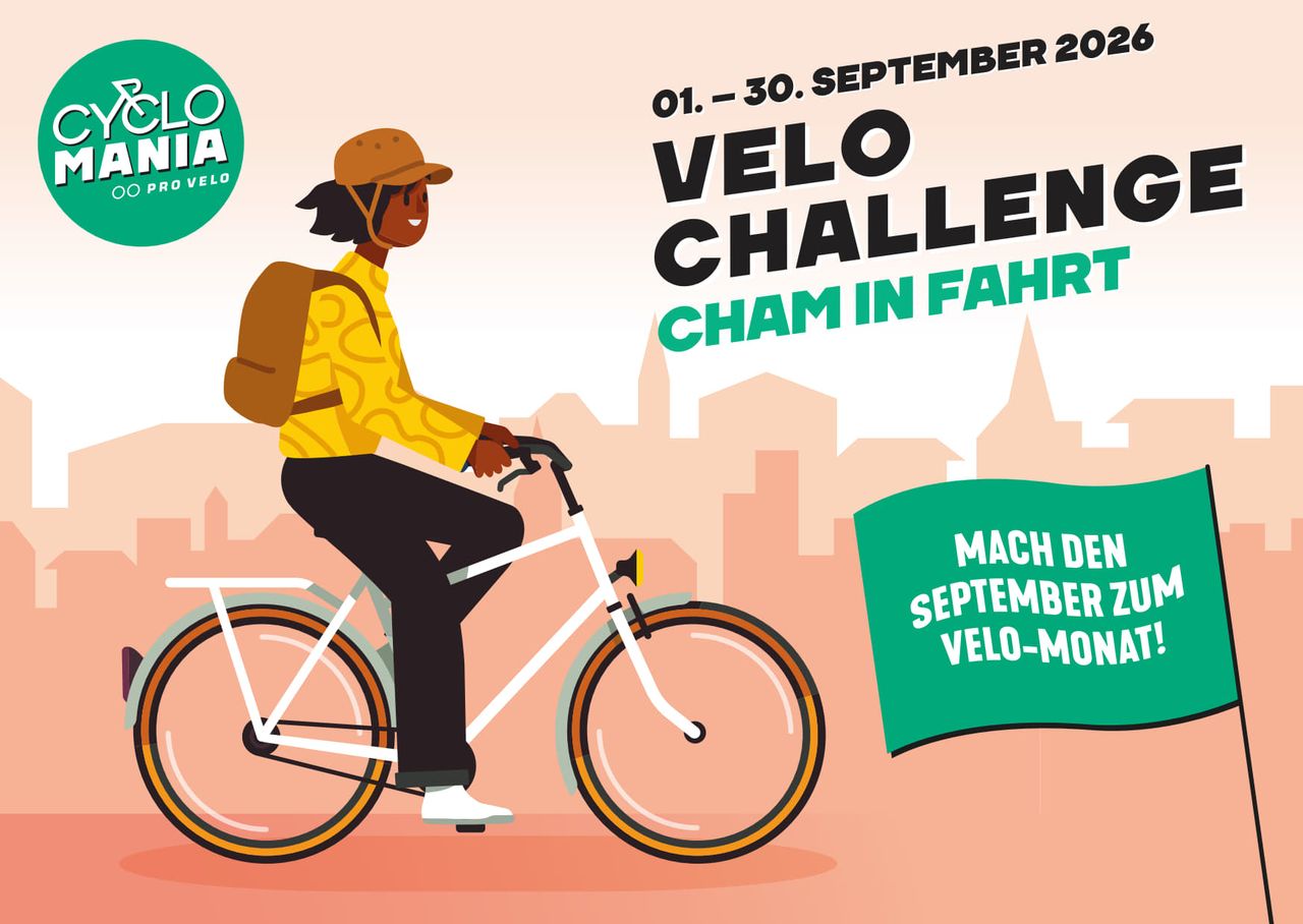 Velo-Challenge CHAM in Fahrt mit Cyclomania